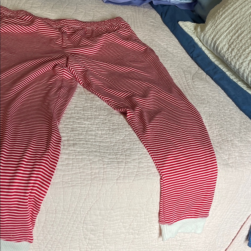 Secret Treasures Red and White Striped night pants